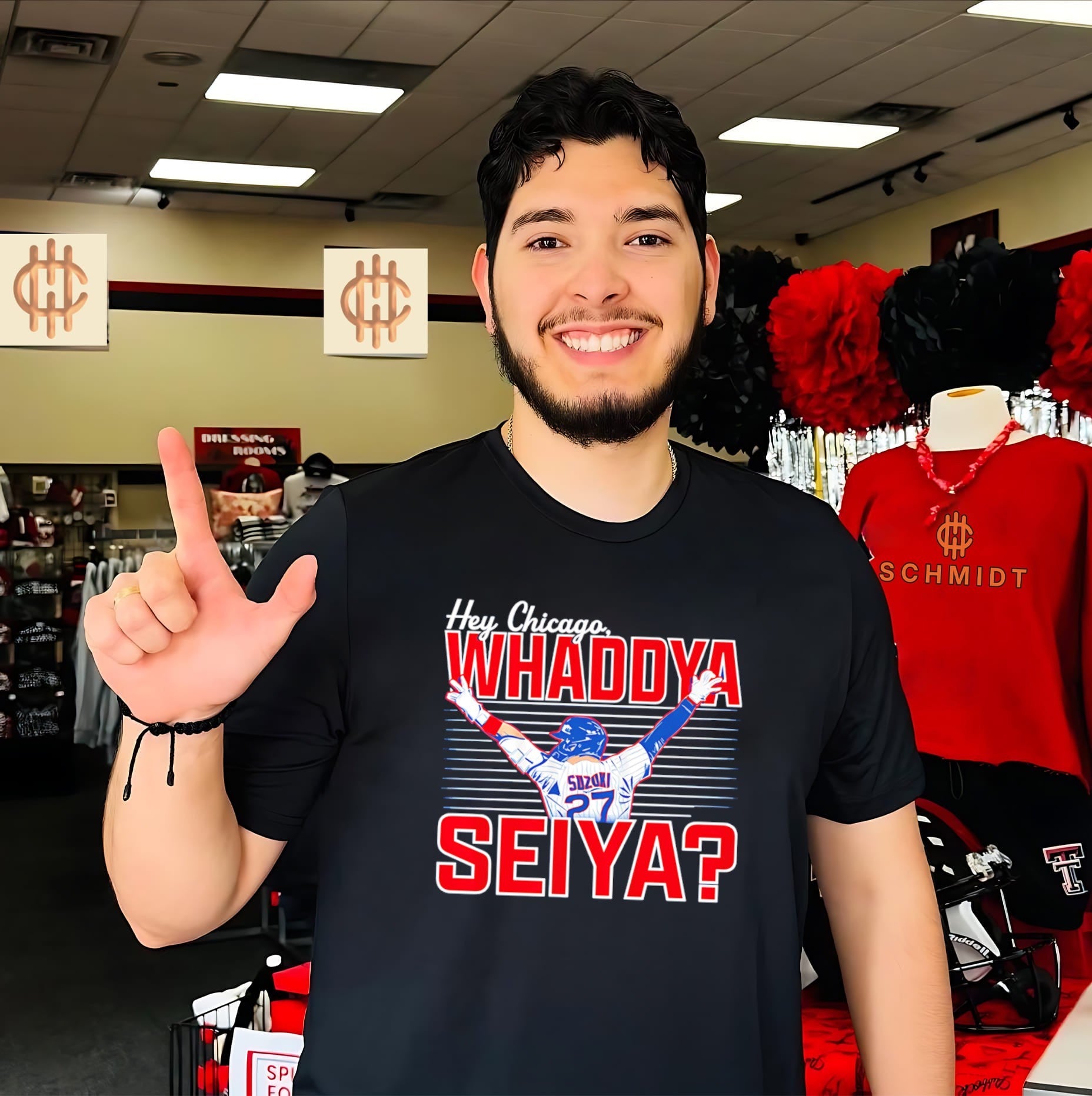 Seiya Suzuki Chicago Cubs Hey Chicago Whaddya Seiya shirt