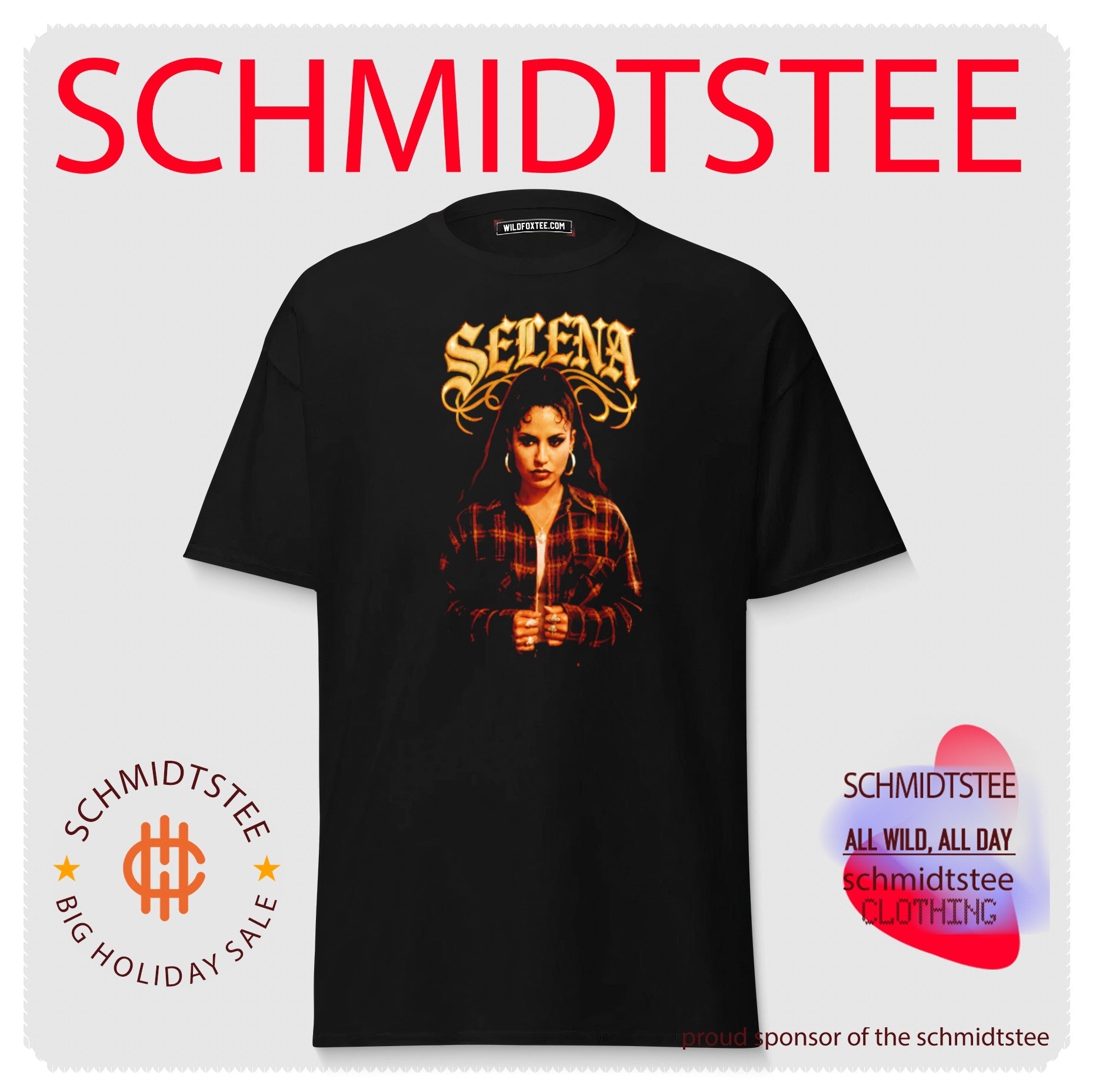 Selena Chola Portrait Tejano 90s Fashion shirt