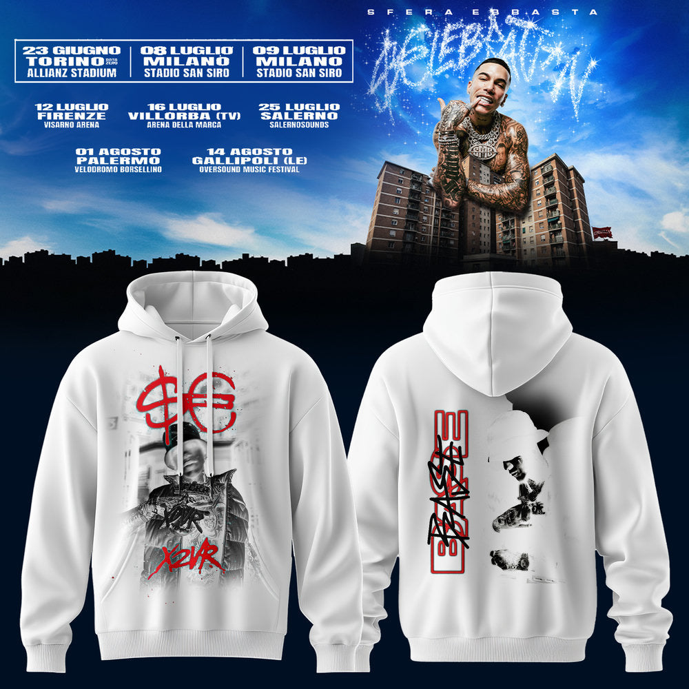 Sfera Ebbasta “$€LEBRAT10N” Summer Tour 2026 Hoodie