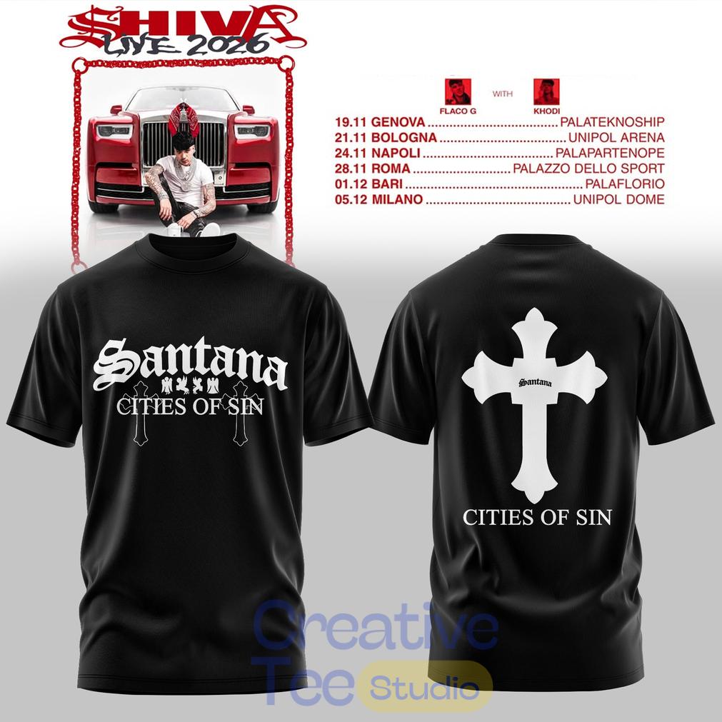 Shiva Live Tour 2026 T-Shirt