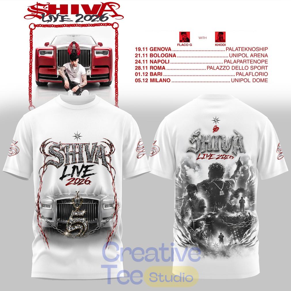 Shiva Live Tour 2026 T-Shirt