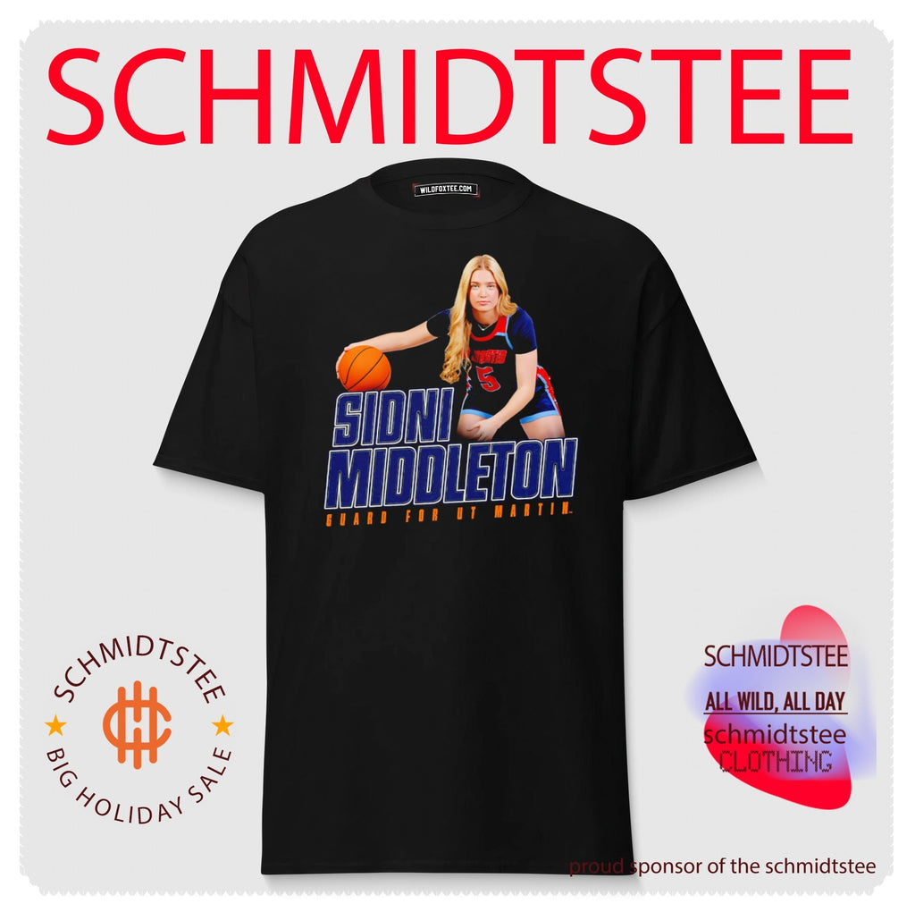 Sidni Middleton UT Martin Guard Skyhawks vintage shirt
