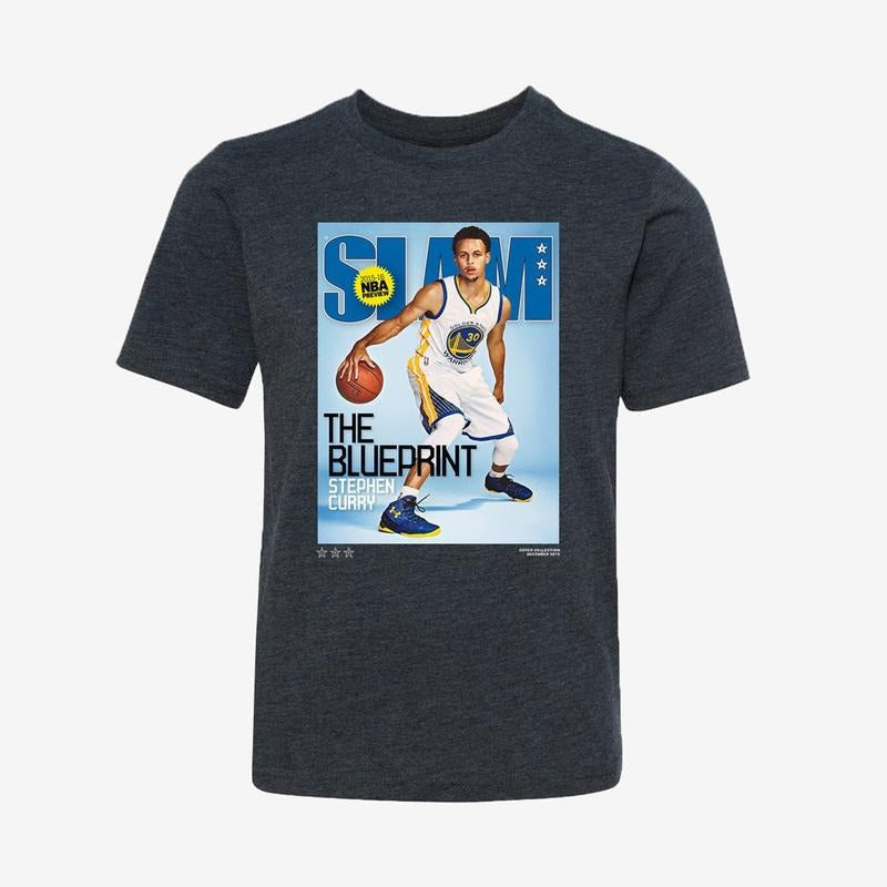 Slam Cover Stephen Curry (Slam 193) 100% Cotton Shirt Fan T-Shirts