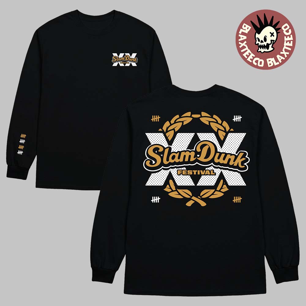 Slam Dunk Festival 2026 Merch XX Anniversary Longsleeve Tee