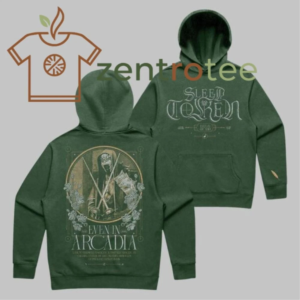 Sleep Token Even In Arcadia Collection 008 Green tee