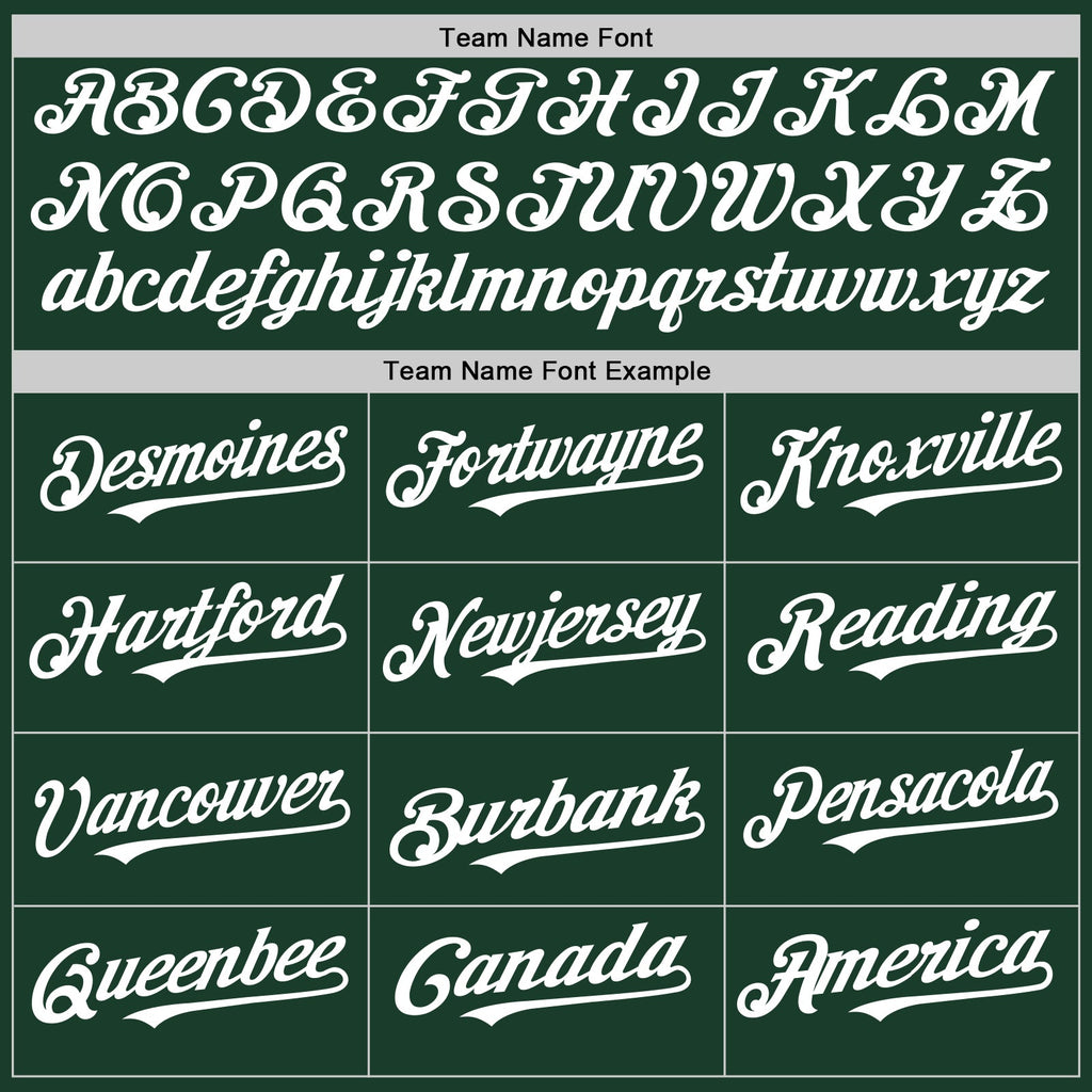Custom Green White Authentic Sleeveless Baseball Jersey