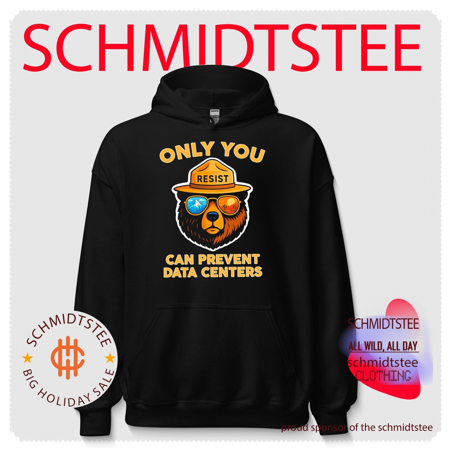 Smokey Bears only you can prevent data centers vintage shirt