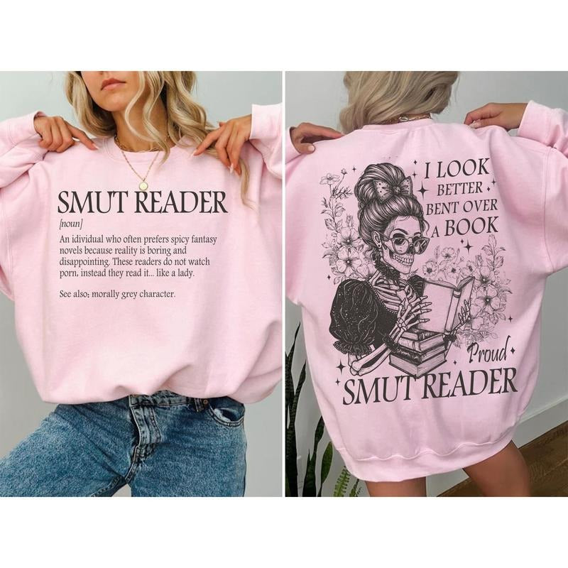 Smut Reader Romance Reader I Better Bent Over Book Dark Romance Spicy Book Teestyle{N002}2 T-Shirts