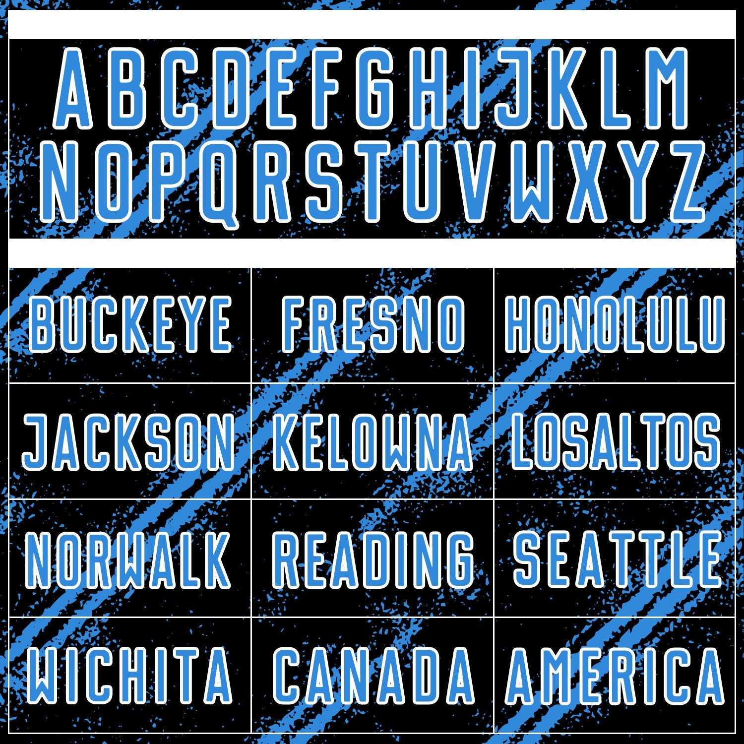 Custom Black Powder Blue-White Abstract Fragment Art Splash Sublimation Soccer Uniform Jersey