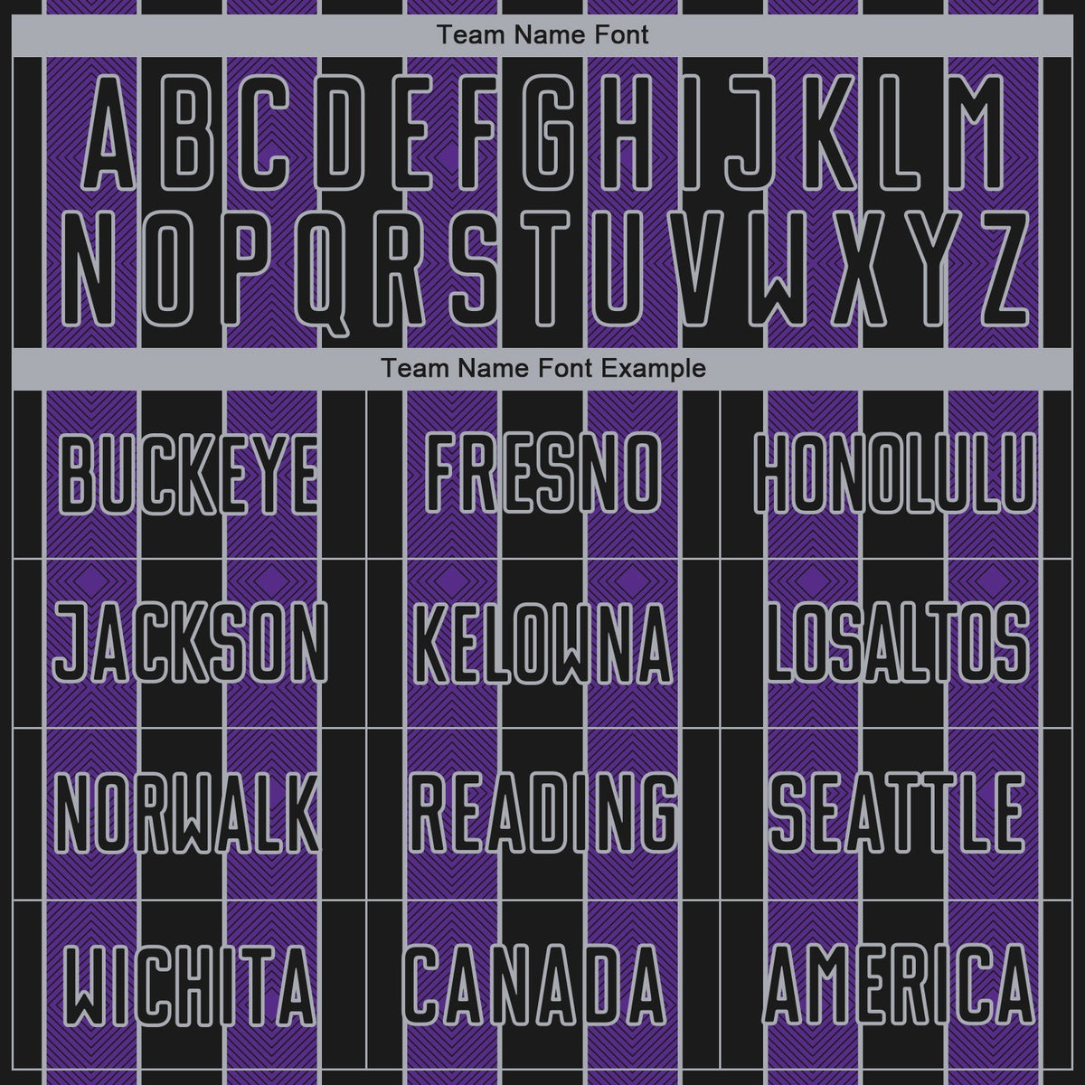 Custom Black Purple-Gray Pinstripe Line Sports Sublimation Soccer Uniform Jersey