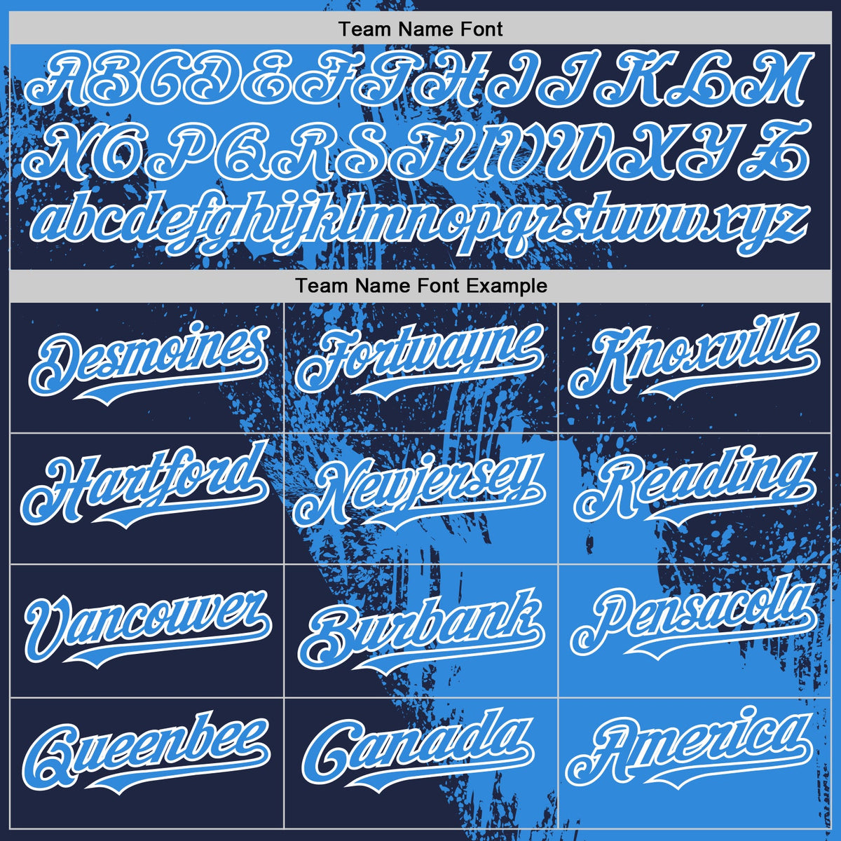 Custom Electric Blue Navy-White 3D Pattern Abstract Brush Stroke Two-Button Unisex Softball Jersey