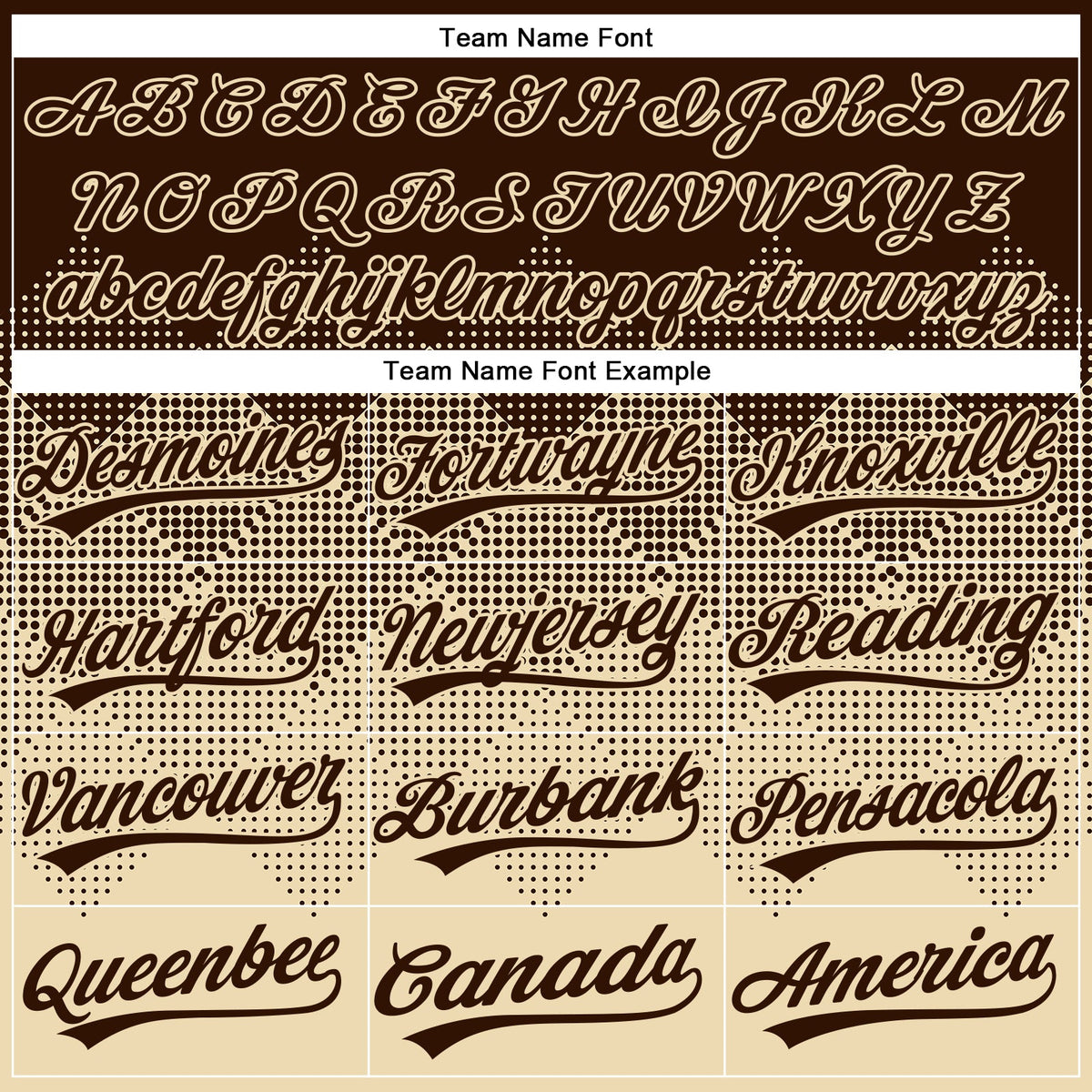 Custom Brown Cream 3D Gradient Square Shape Two-Button Unisex Softball Jersey