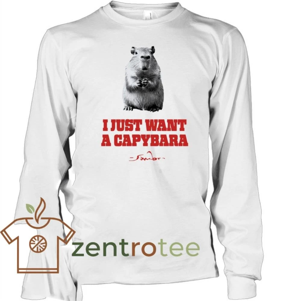Sombr I Just Want A Capybara tee