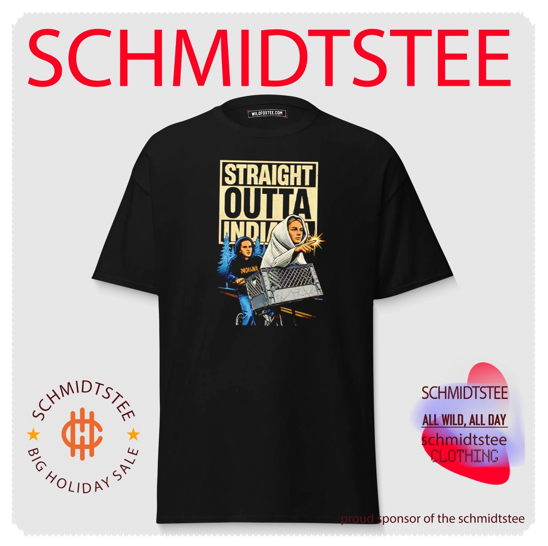 Sophie Cunningham & Caitlin Clark Straight Outta Indiana shirt