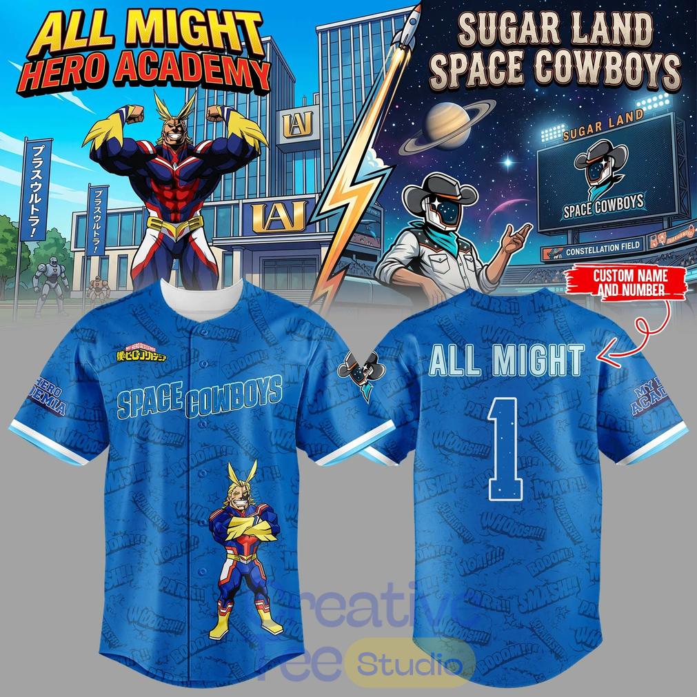 Sugar Land Space Cowboys ⚾🌌 Anime Night Custom Baseball Jersey