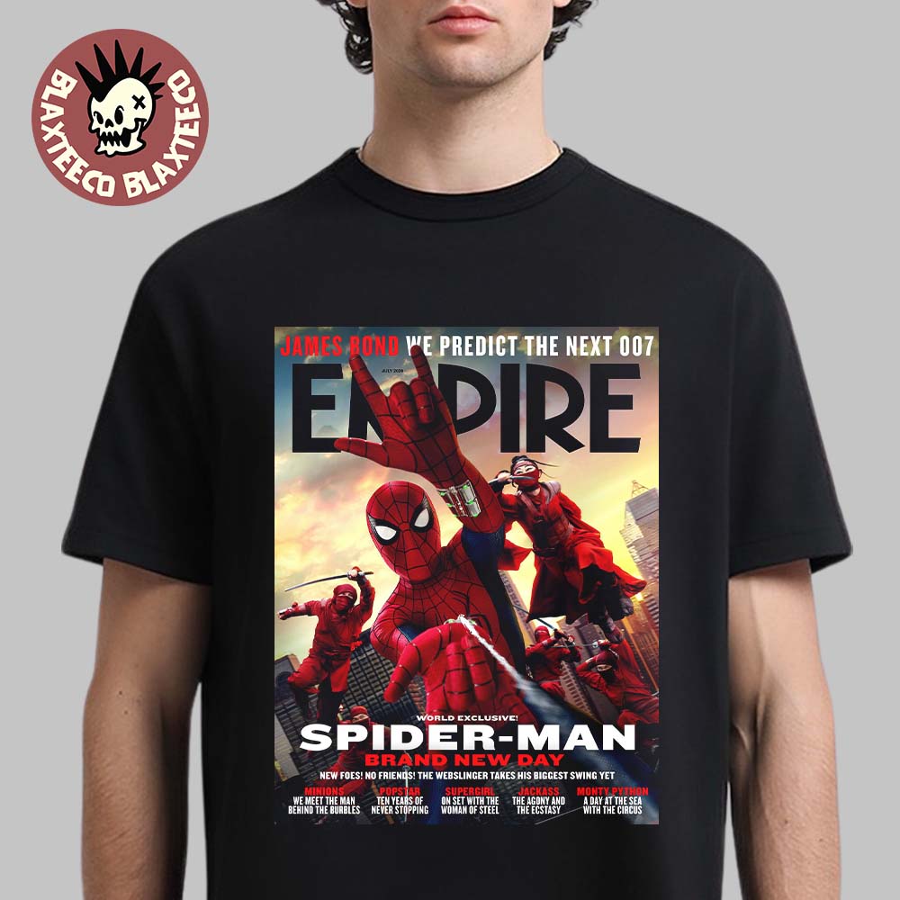 Spider-Man Brand New Day X Empire Magazine Cover The Webslinger Takes His Biggest Swing Yet T-Shirt