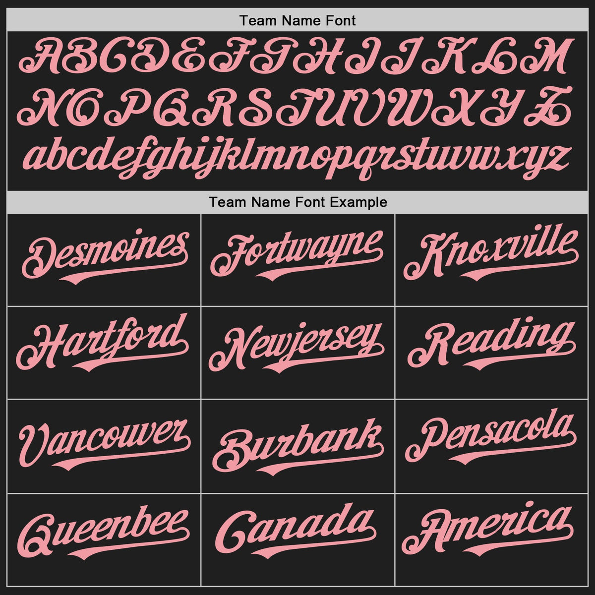 Custom Black White-Medium Pink Pinstripe Authentic Split Fashion Baseball Jersey