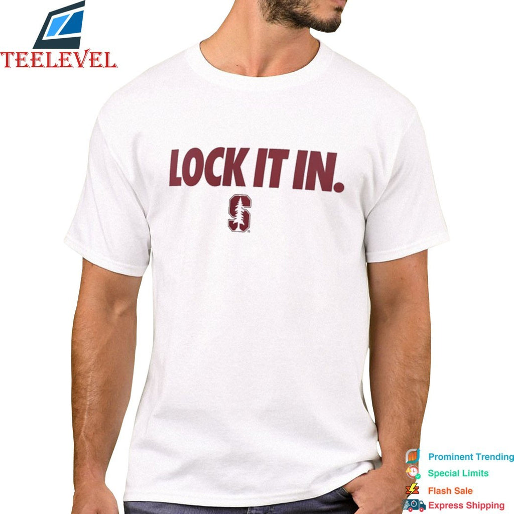 Stanford Cardinal Lock It In T-Shirt
