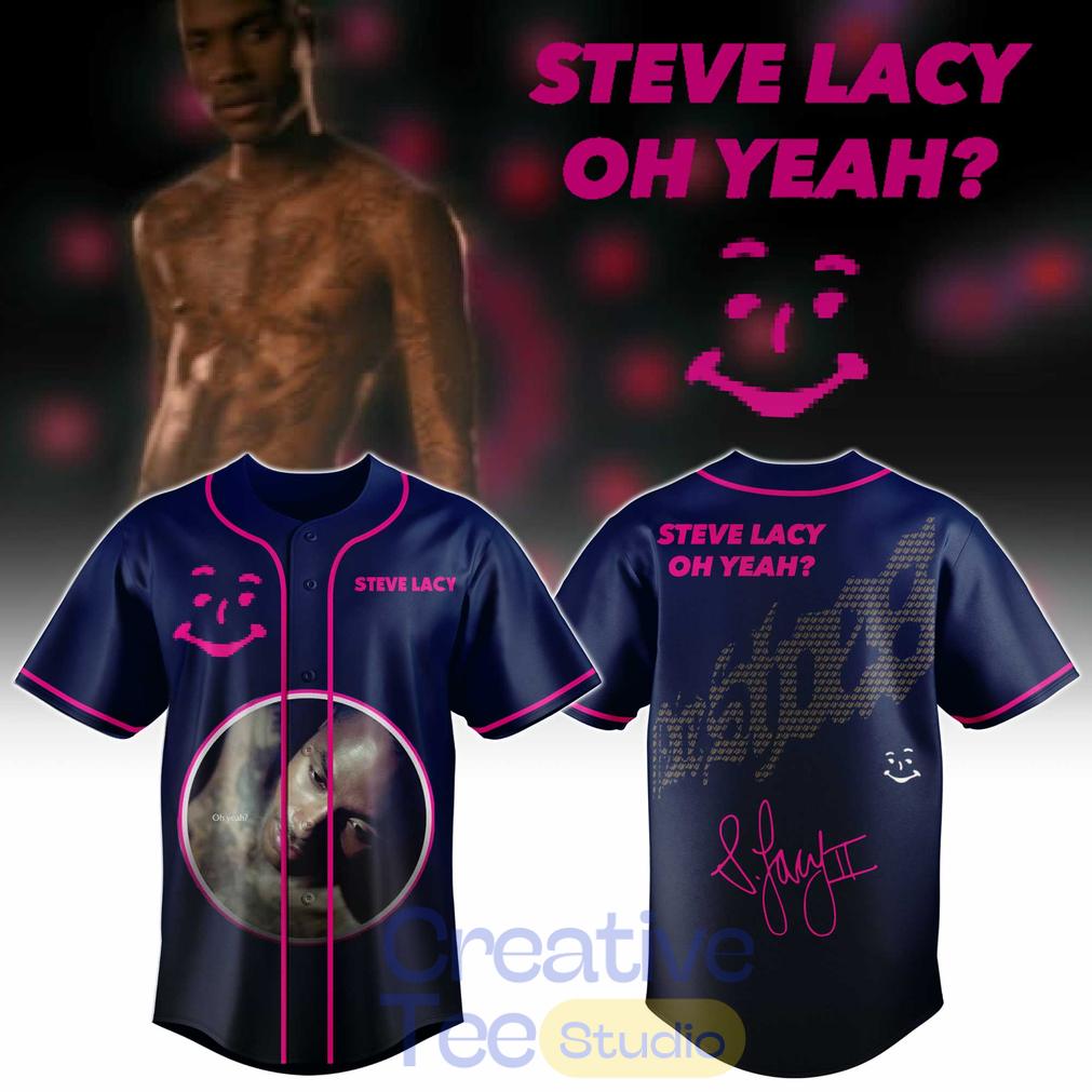 Steve Lacy Special Album “Oh yeah” 2026 Baseball Jersey