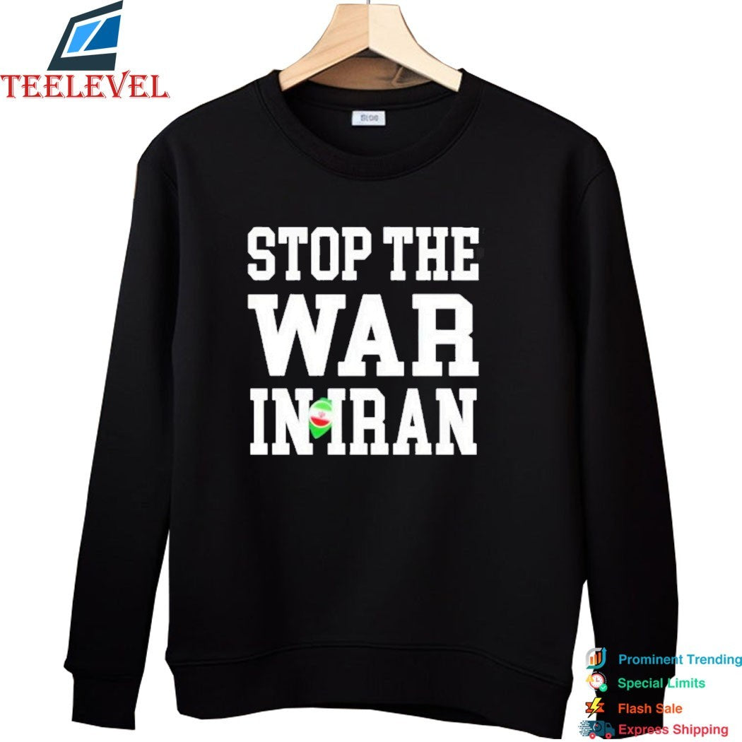Stop The War In Iran Us Strike Iran T-Shirt