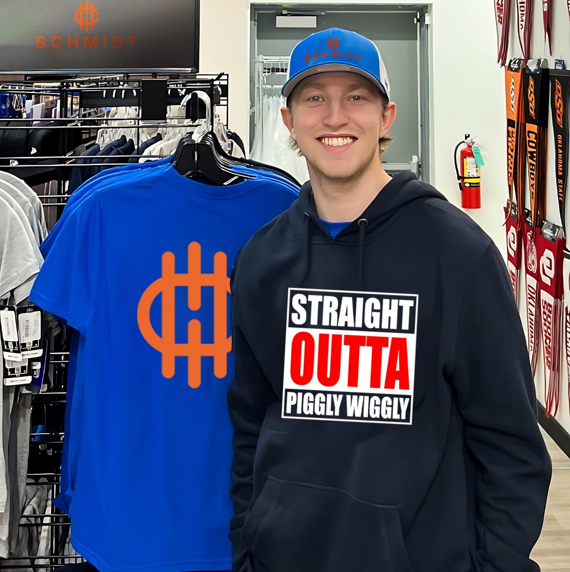 Straight Outta Piggly Wiggly grocery store shirt
