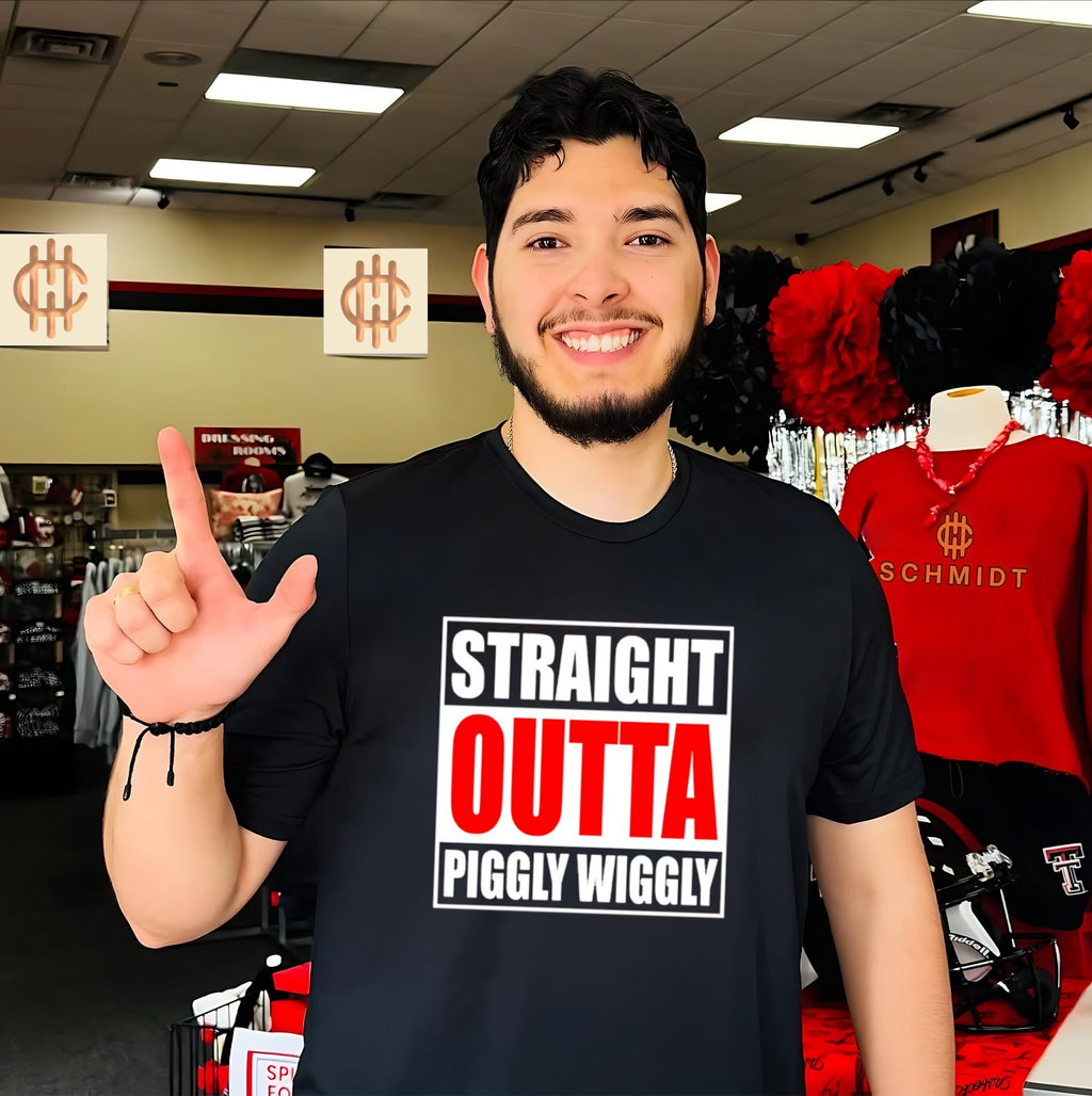 Straight Outta Piggly Wiggly grocery store shirt