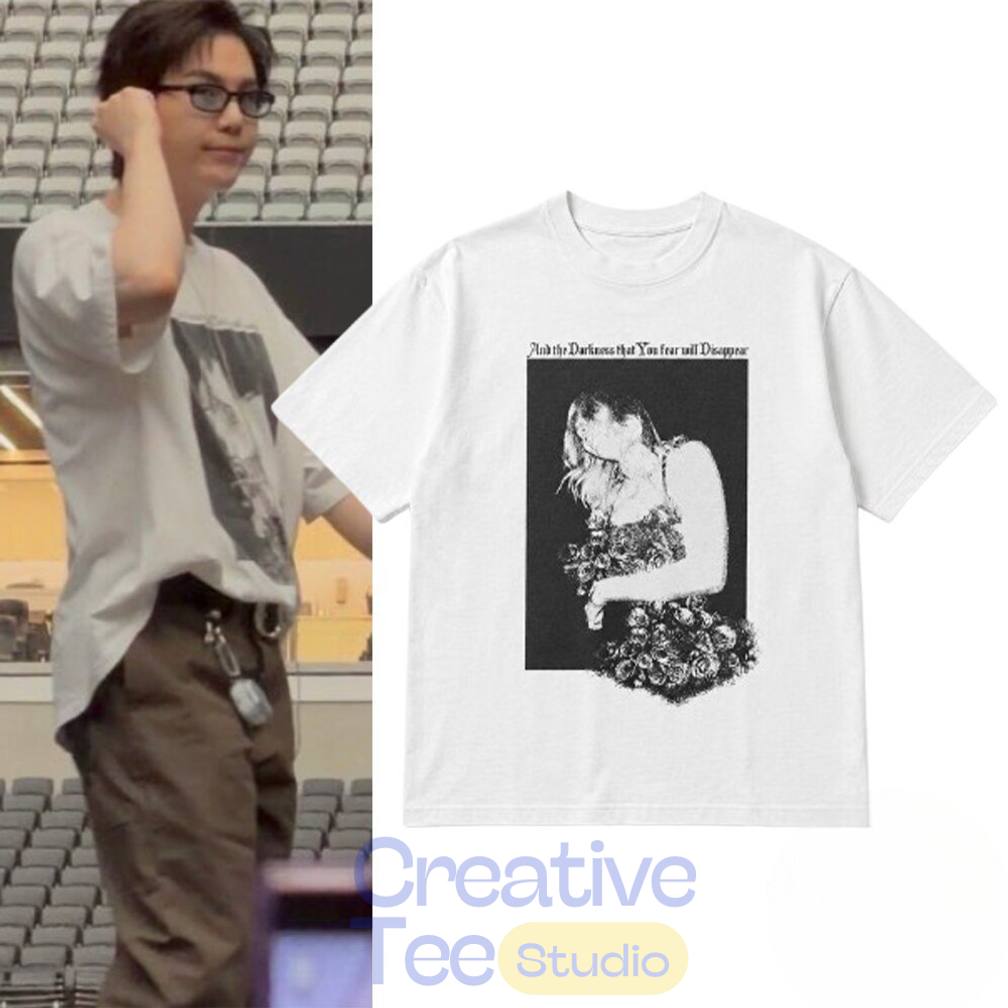Suga Wearing KAMIYA Sweet Smile T-Shirt