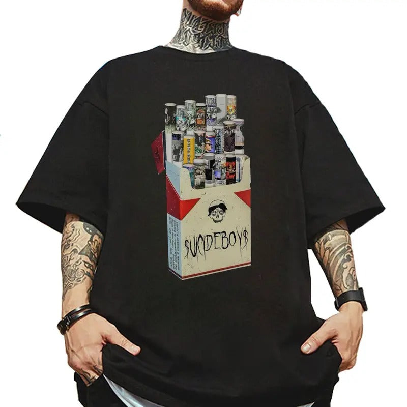 Suicideboy Best Album Shirt Suicideboy Suicideboy Grey Day Tour T-Shirts