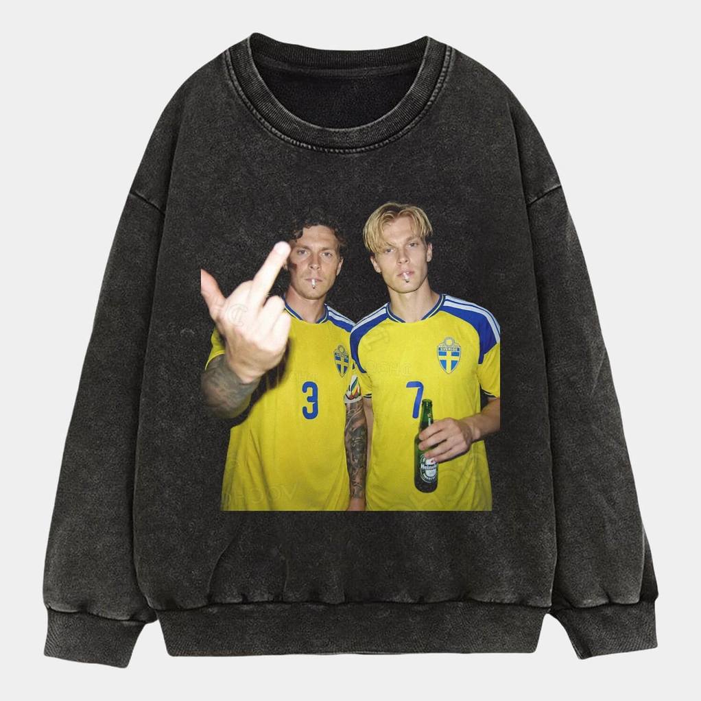 Sweden National Team Viking Smokers Squad Tee