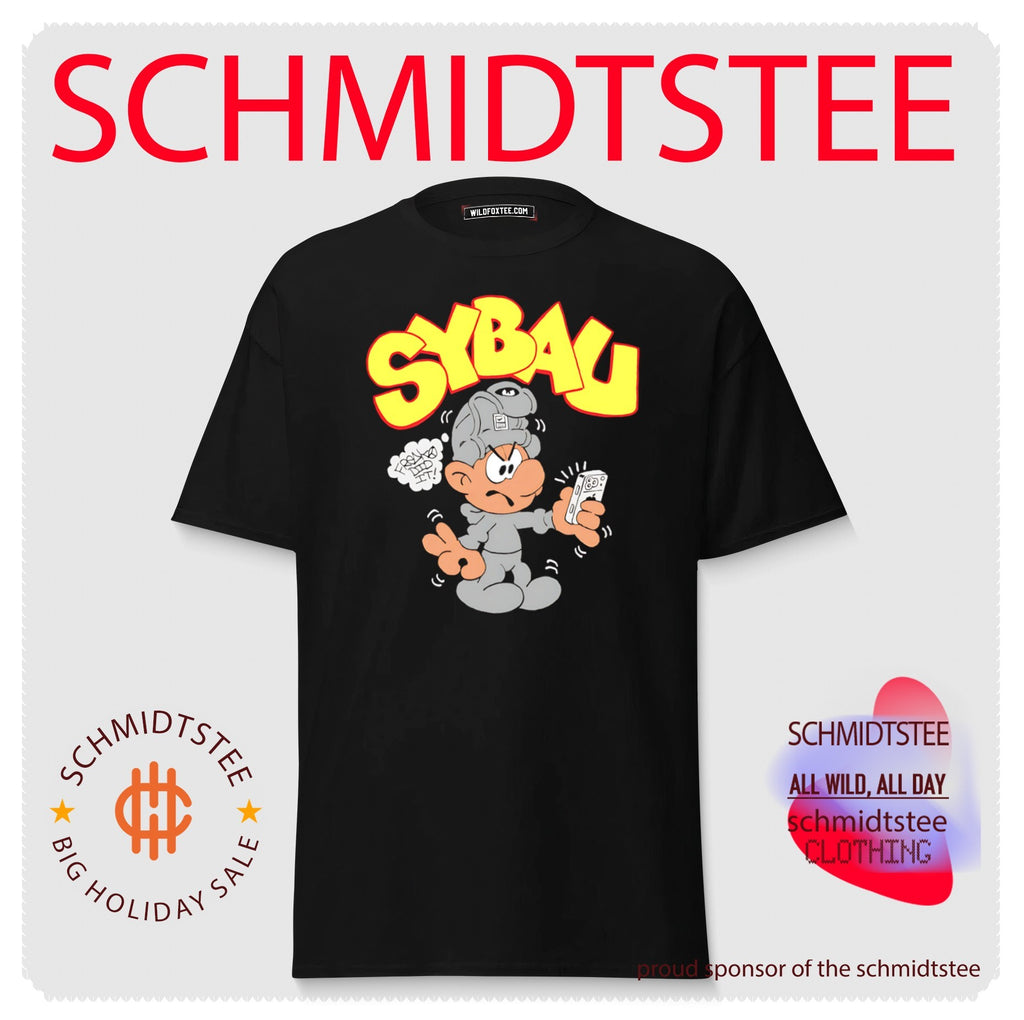 Sybau Freako Did It Cartoon Character streetwear shirt