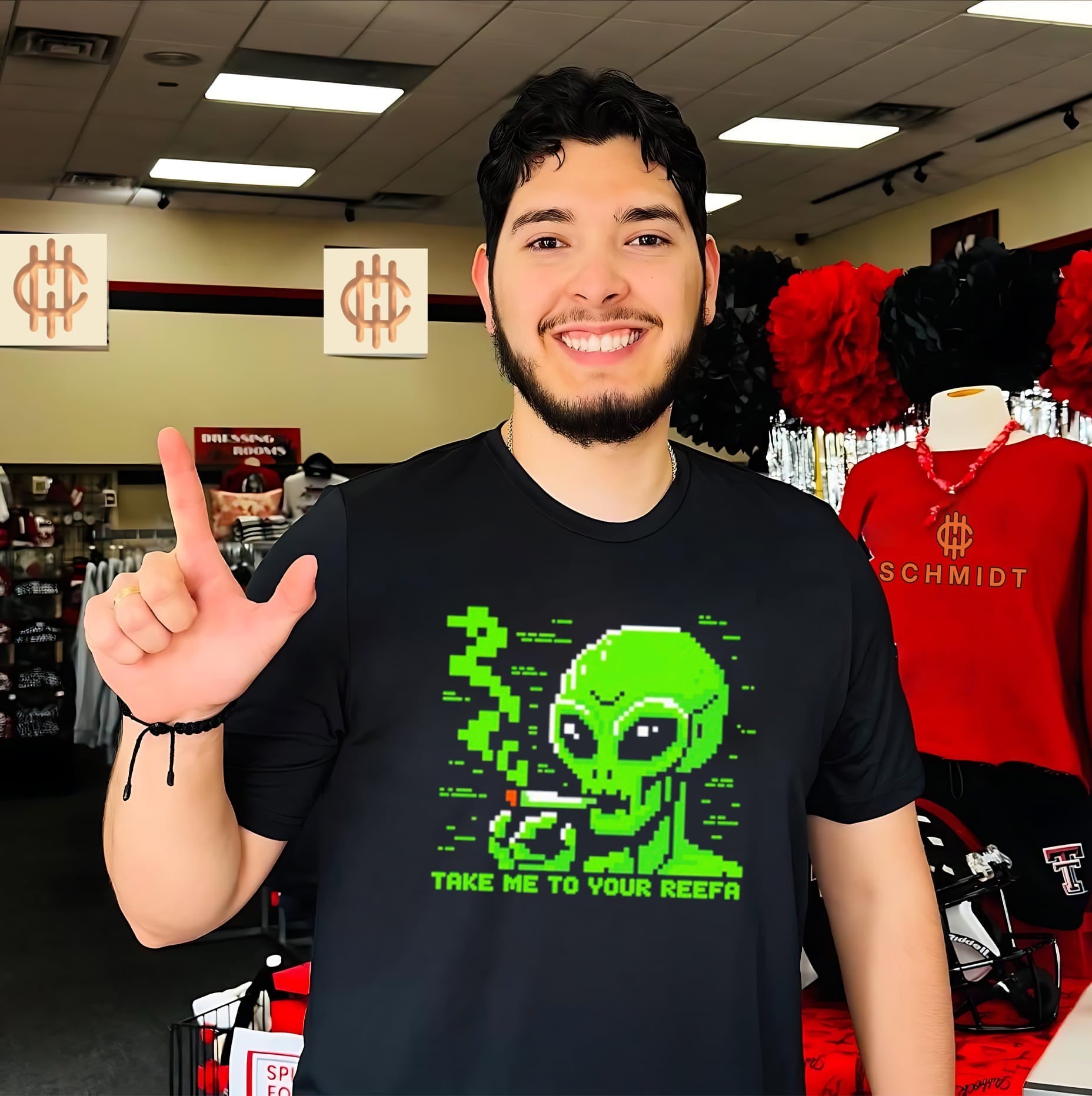Take me to your reefa alien shirt