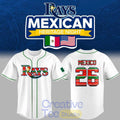 Tampa Bay Rays 2026 Mexican Heritage Special Baseball Jersey