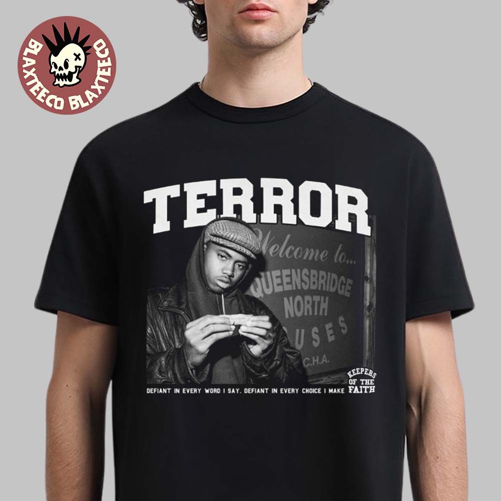 Terror Keepers Of The Faith Young Nas Photo The Bootleg T-Shirt