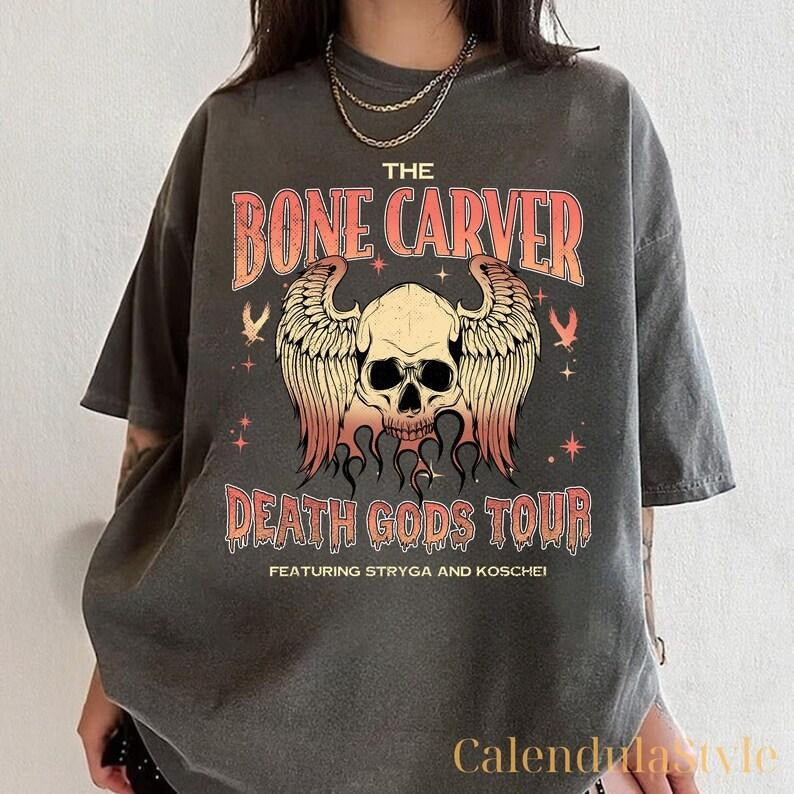 Bone Carver Shirt Bookish Shirt Sarah J Maas Bookish Night Court Velaris Valkyrie Shirt SJM T-Shirts
