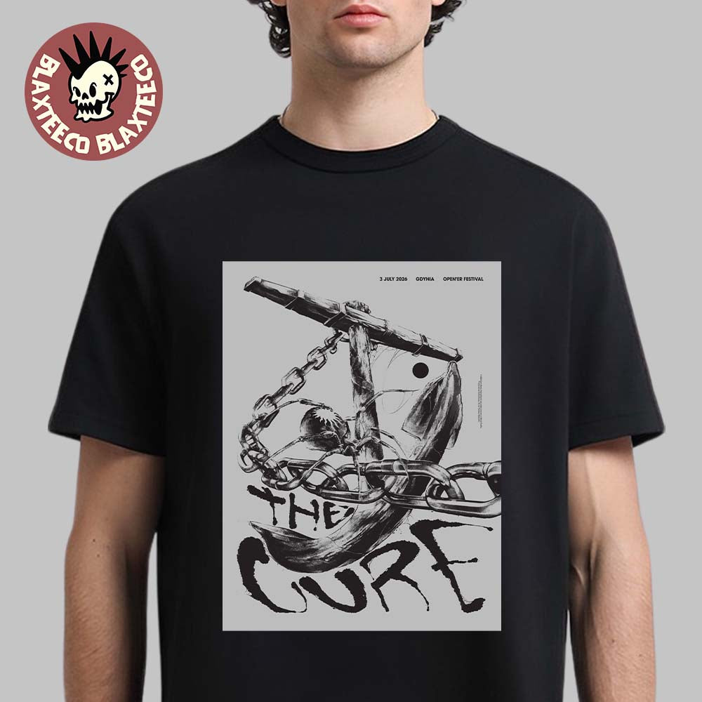 The Cure Gdynia Poland 2026 Limited Edition Event Tee At Open’er Festival On 3 July 2026 T-Shirt