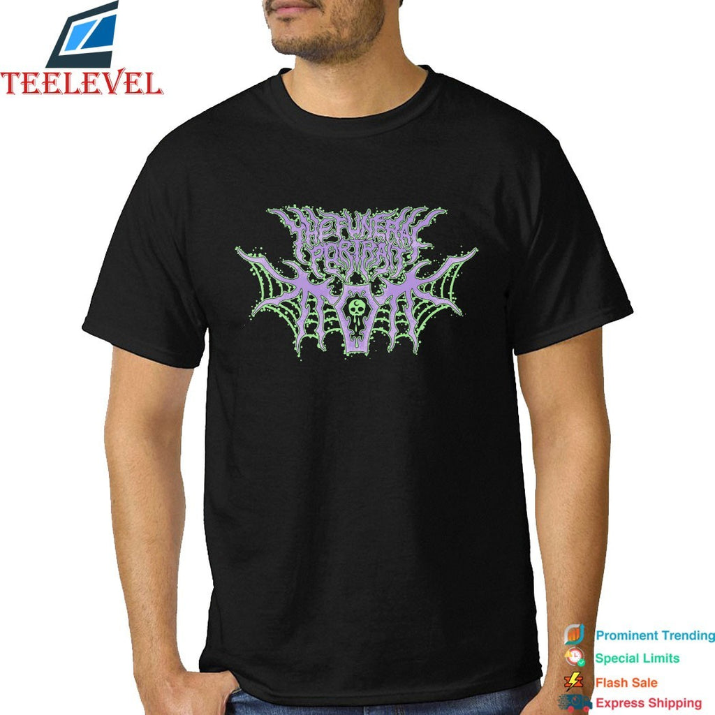The Funeral Portrait Spiderweb Bat T-shirts