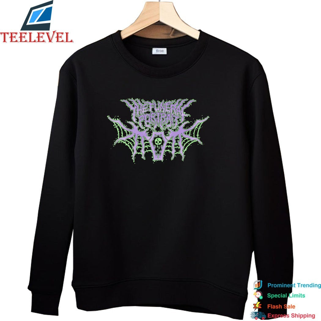 The Funeral Portrait Spiderweb Bat T-shirts