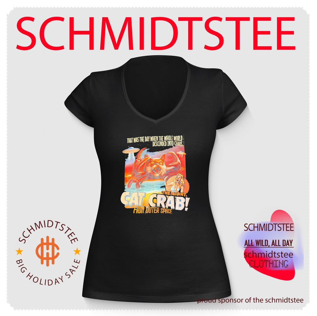 The Giant Cat Crab from Outer Space sci-fi shirt