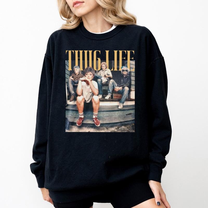 Golden Thug Life Shirt Golden T-Shirts