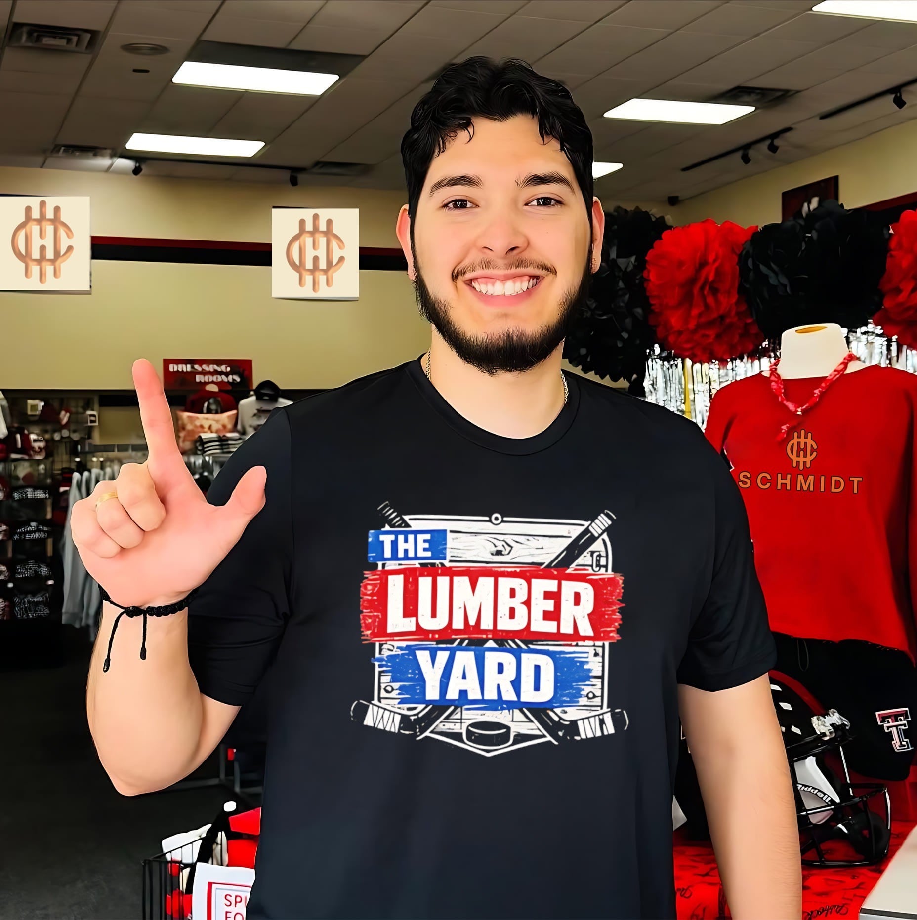 The Lumber Yard DNVR Hockey Sports vintage shirt