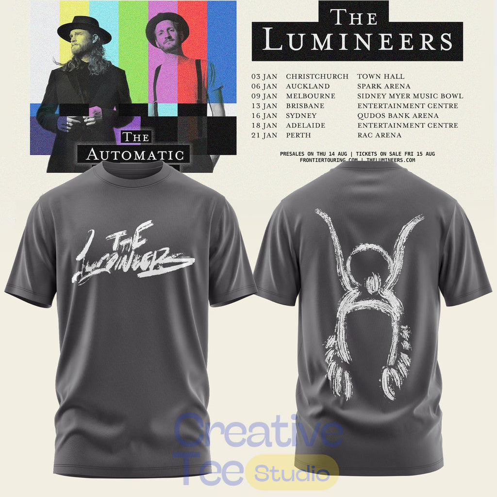 The Lumineers – The Automatic World Tour 2026 Special Tee