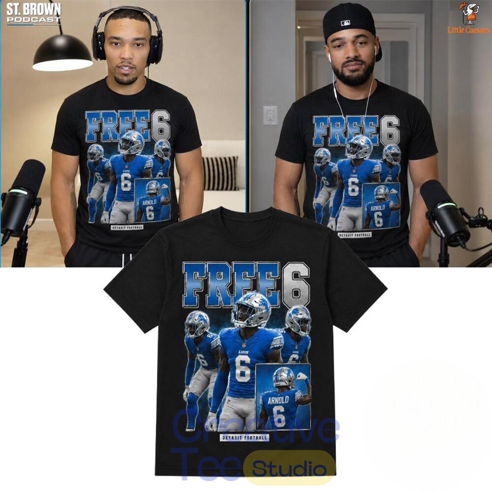 The St Brown Brothers Terrion Arnold Free 6 T-Shirt