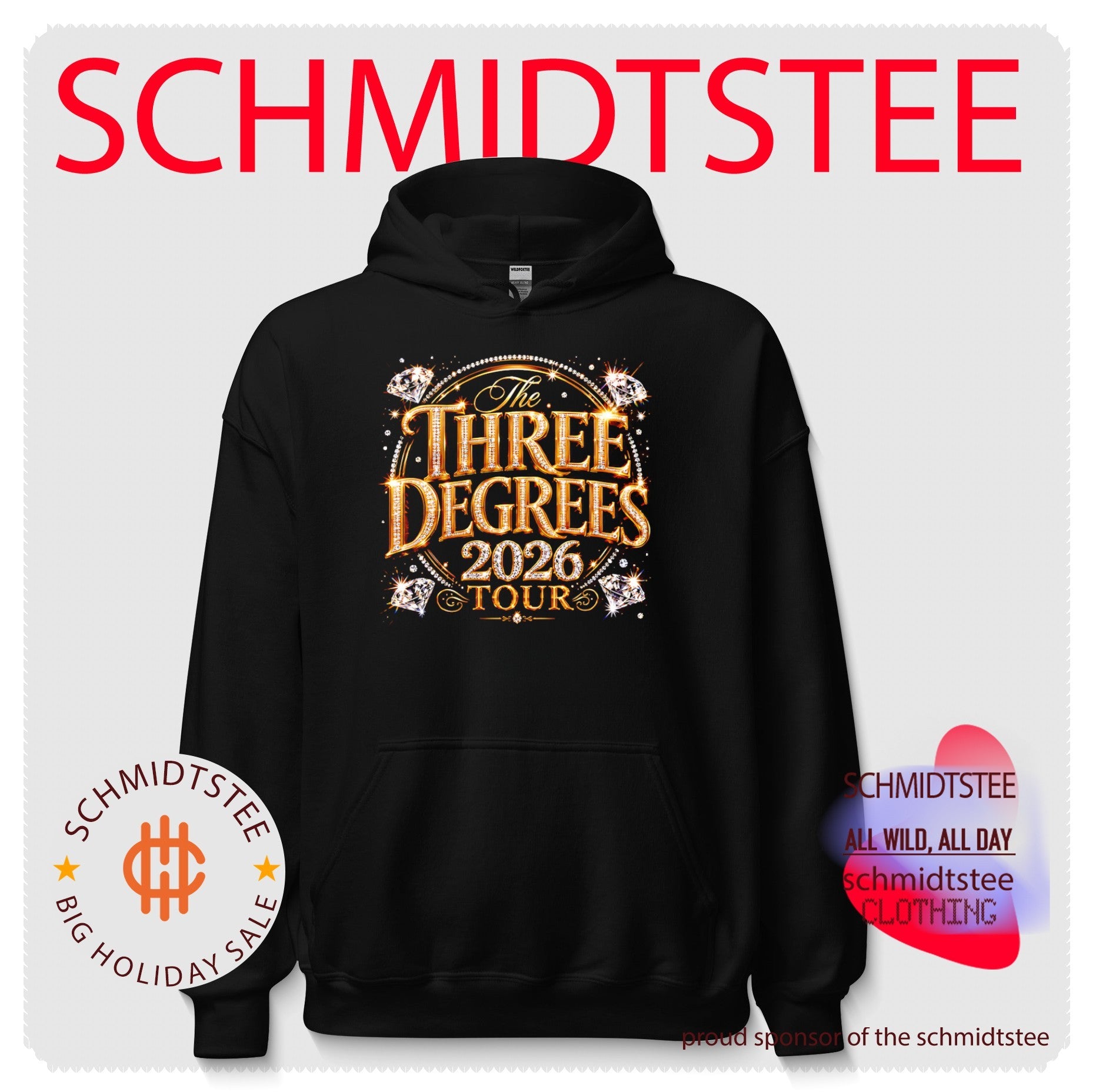 The Three Degrees 2026 Tour Soul Music R&B Group shirt