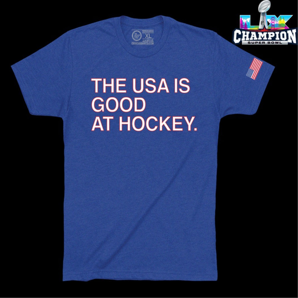 The USA Is Good At Hockey T-shirts