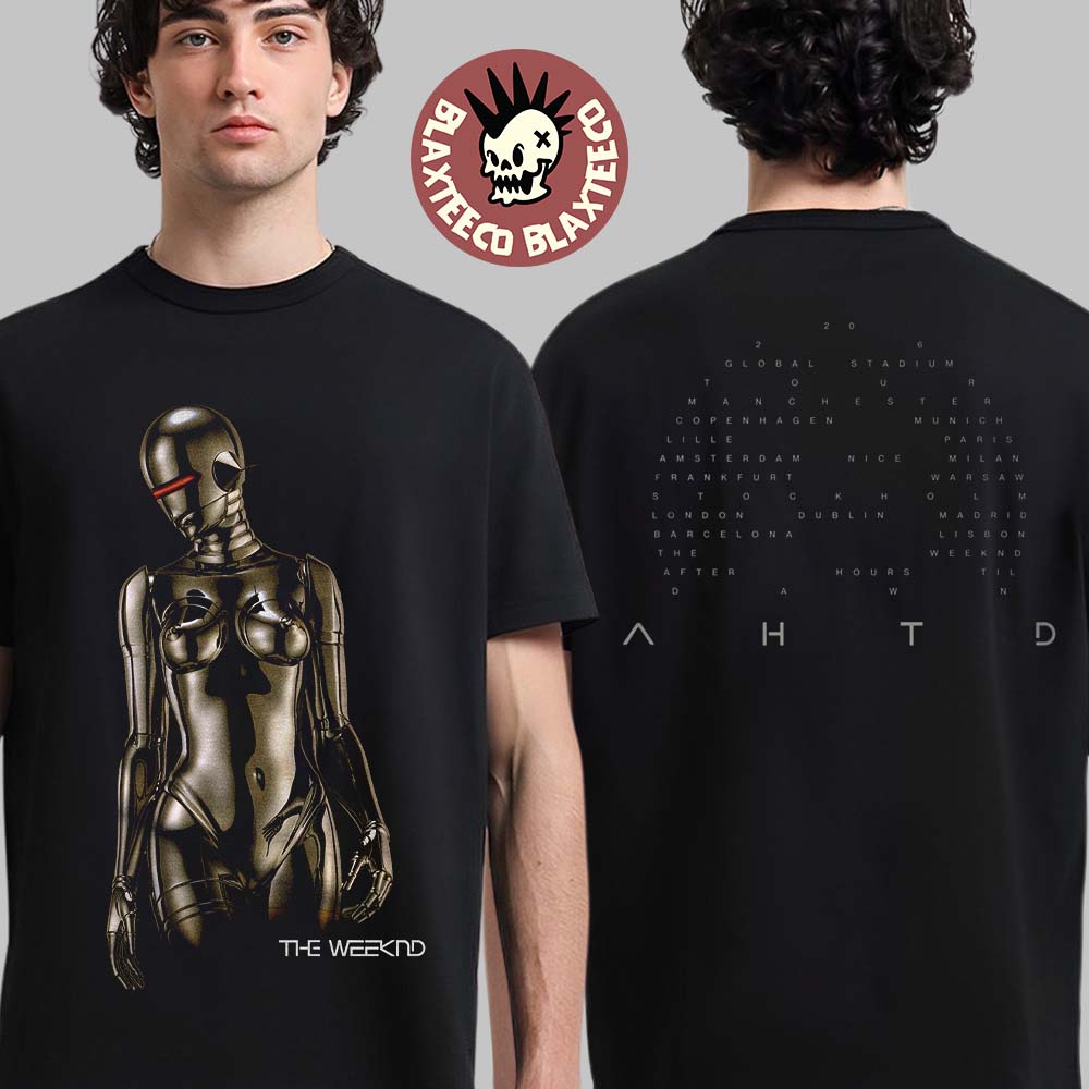 The Weeknd After Hours Til Dawn 2026 Europe And UK Merch Soryama T-Shirt