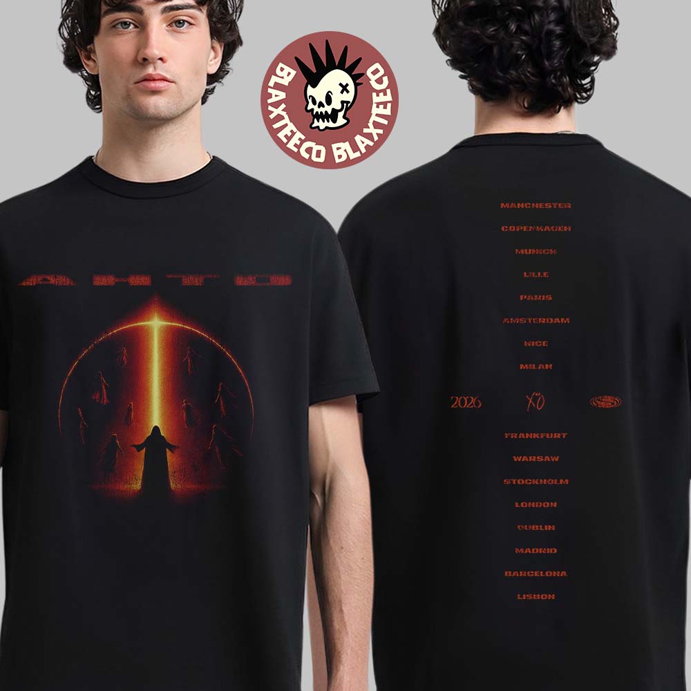 The Weeknd After Hours Til Dawn 2026 Europe And UK Merch Tradition T-Shirt