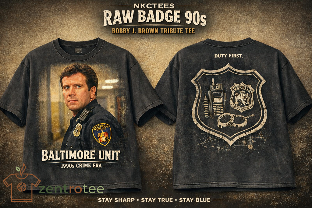 The Wire’s Own Bobby J. Brown Memorial Tribute tee