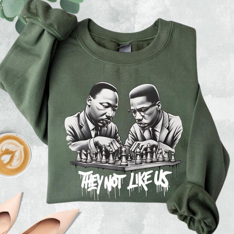 They Not Like Us Black History Black History Month Shirt Human Rights African American Black Lives Matters T-Shirts