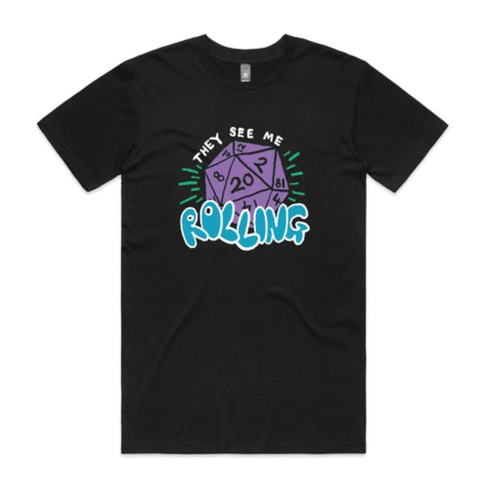 They see me rollin Dungeons and Dragons D20 shirt
