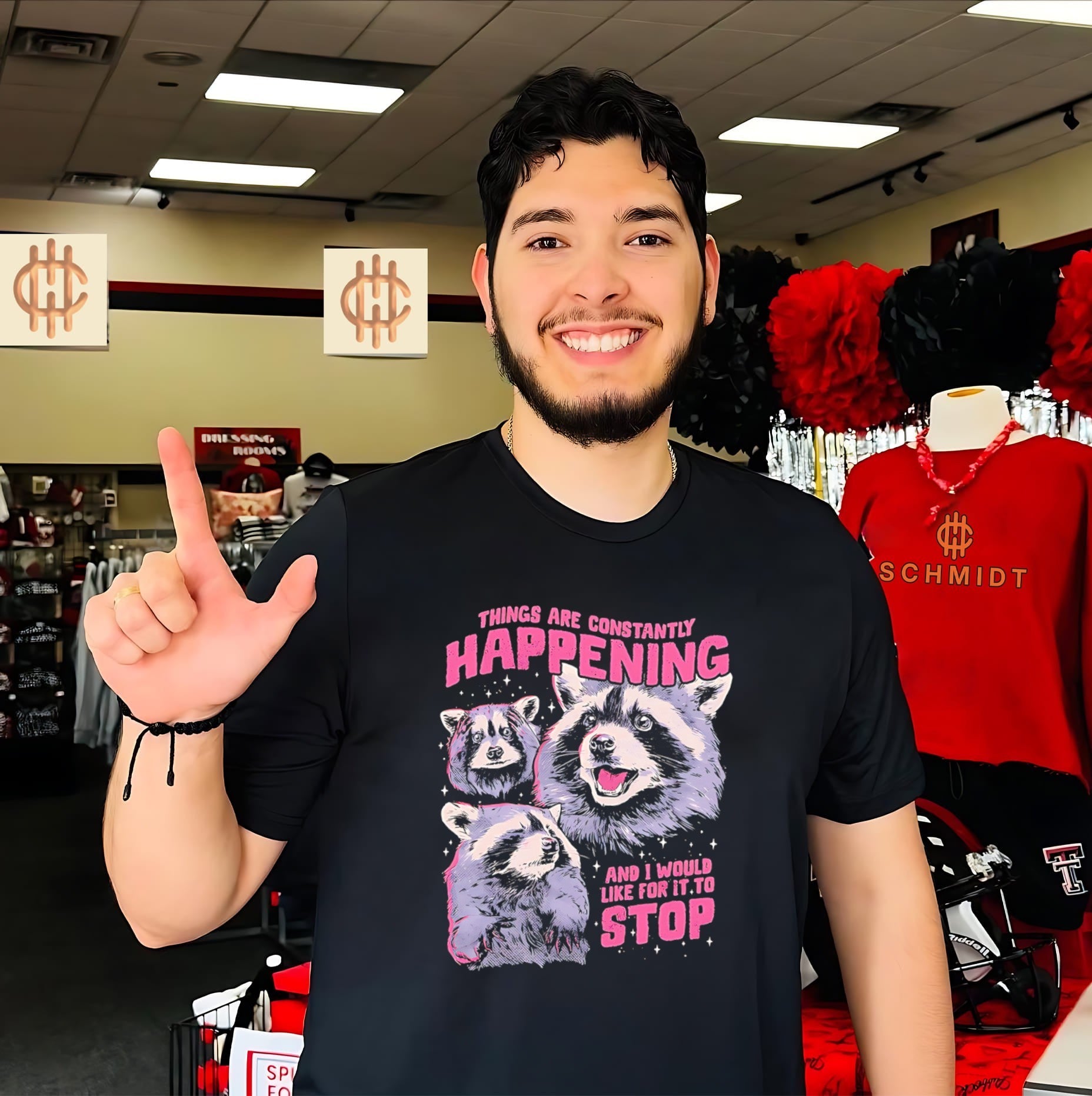 Things are constantly happening and I would like for it to stop shirt